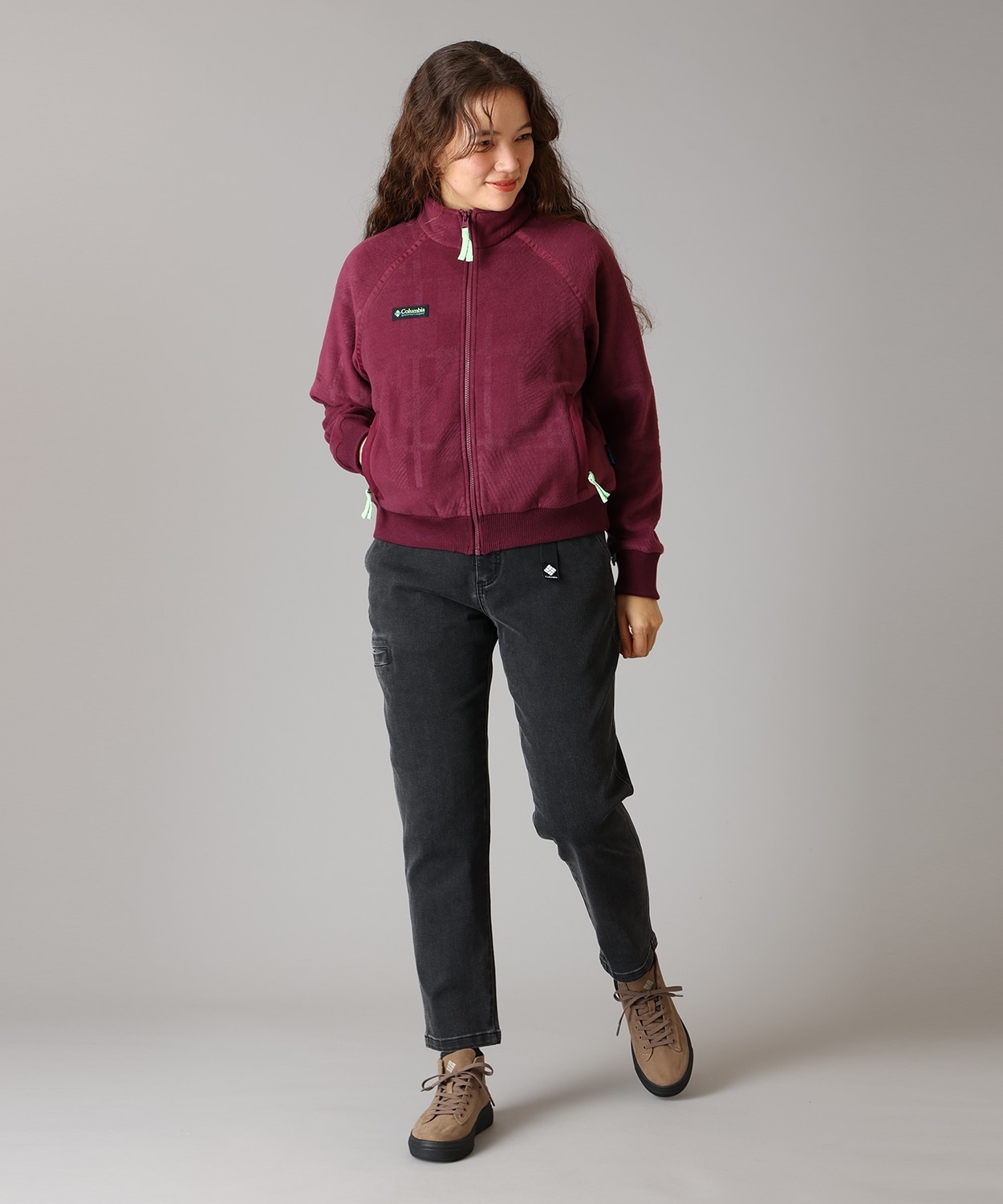 616Marionberry Plaidpatch Deboss