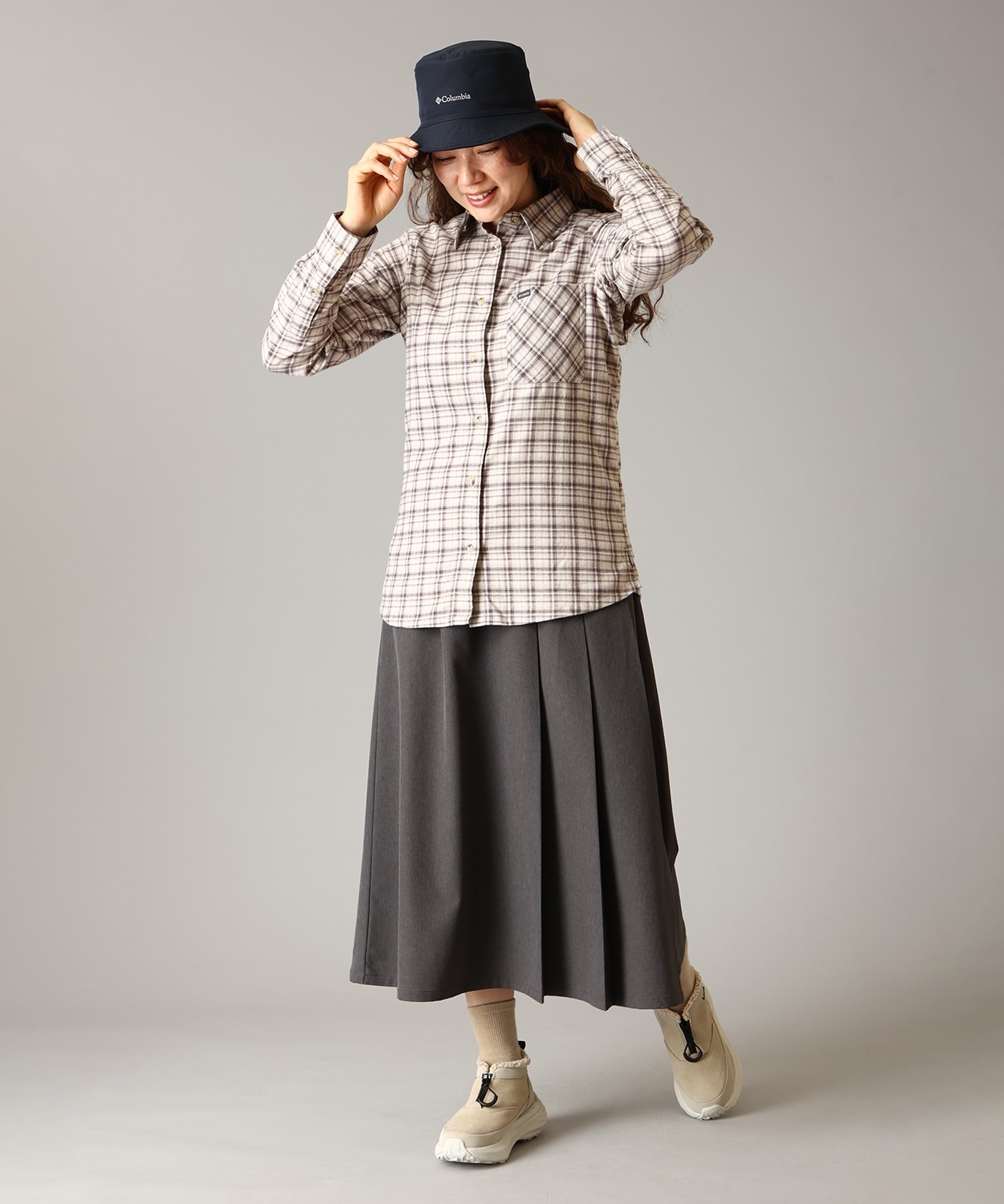 278Dark Stone Cozy Check