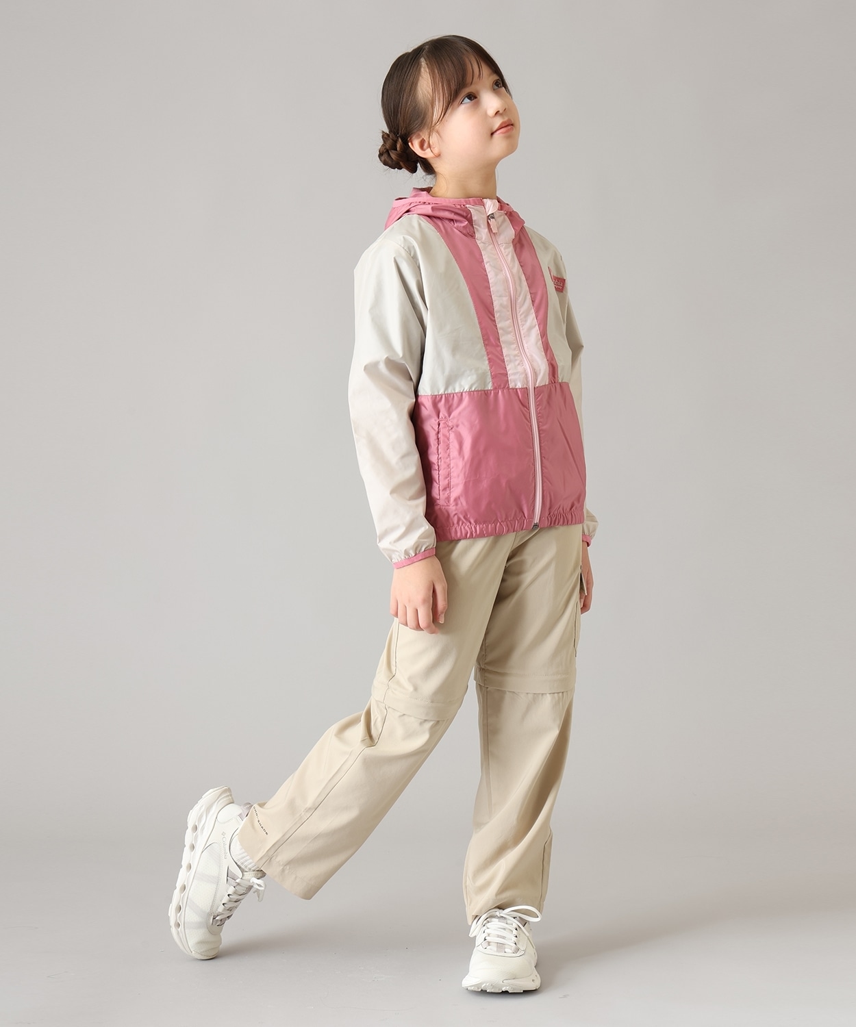 278Dark Stone Rosette Satin Pink