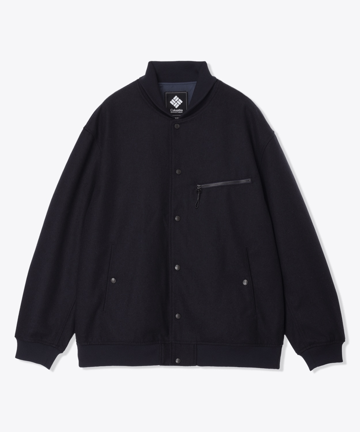 【極美品】ダファー BLACK LABEL 吸水速乾 接触冷感 テックポロ XL COLUMBIA BLACK LABEL】グレイブラッシュジャケット(S Dark Nocturnal