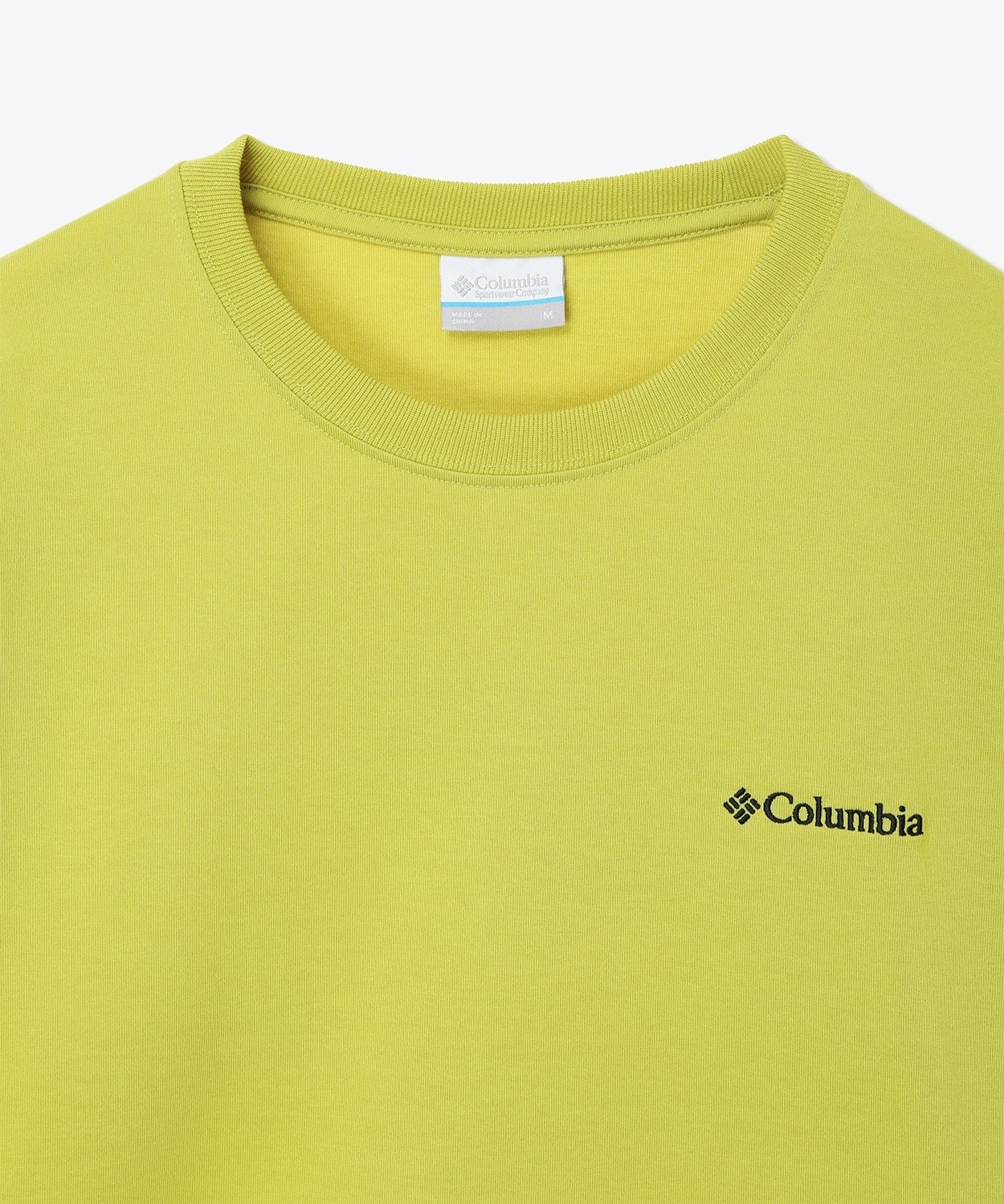 352Bright Olive Back Print
