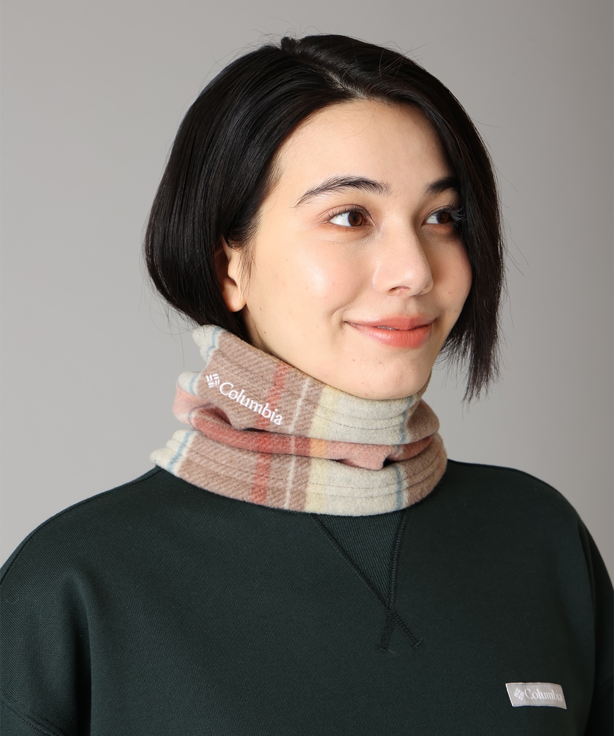 645Sandy Clay Plaid Print