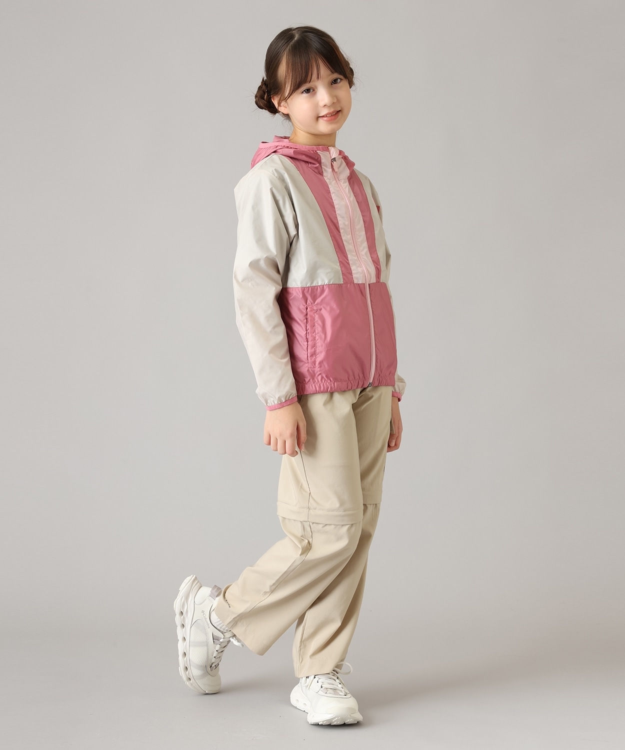 278Dark Stone Rosette Satin Pink