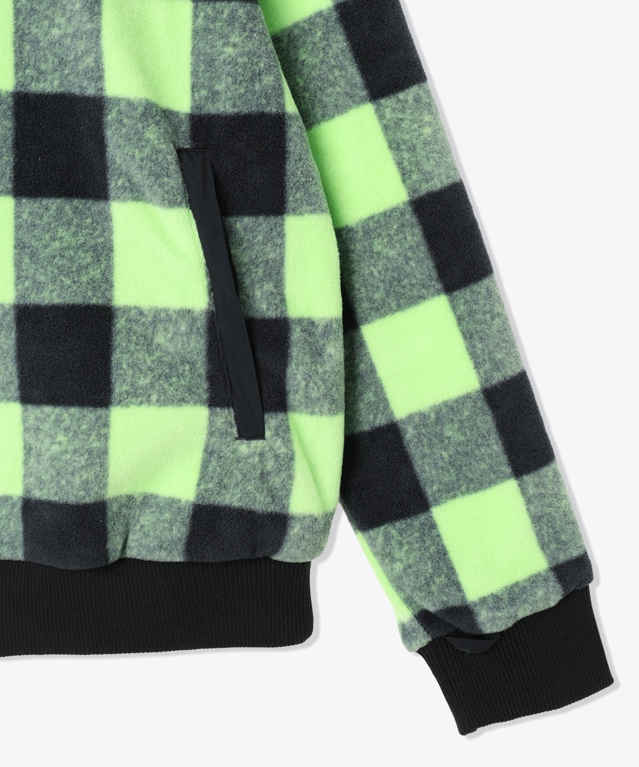 398Lime Glow Buffalo Black