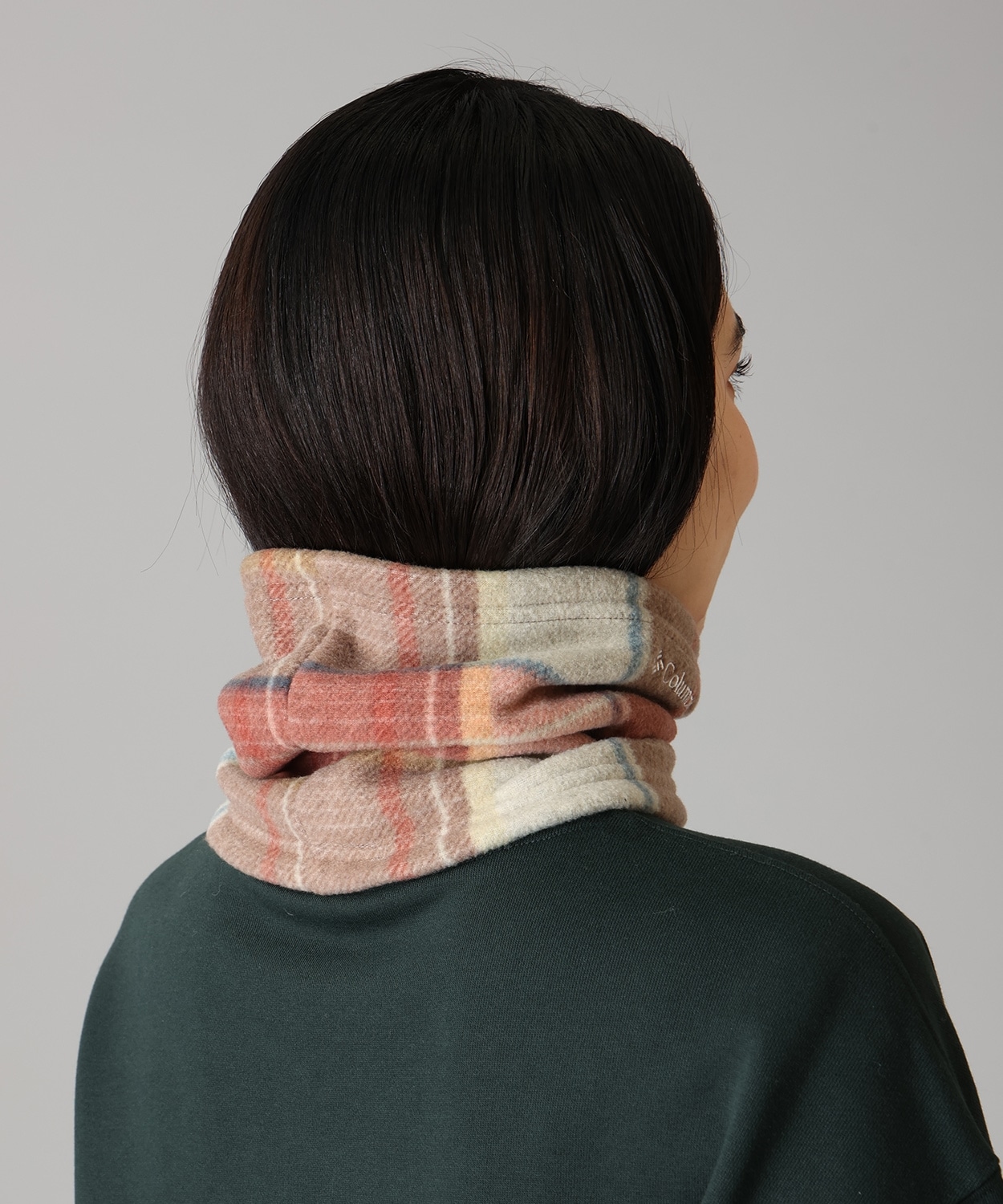 645Sandy Clay Plaid Print