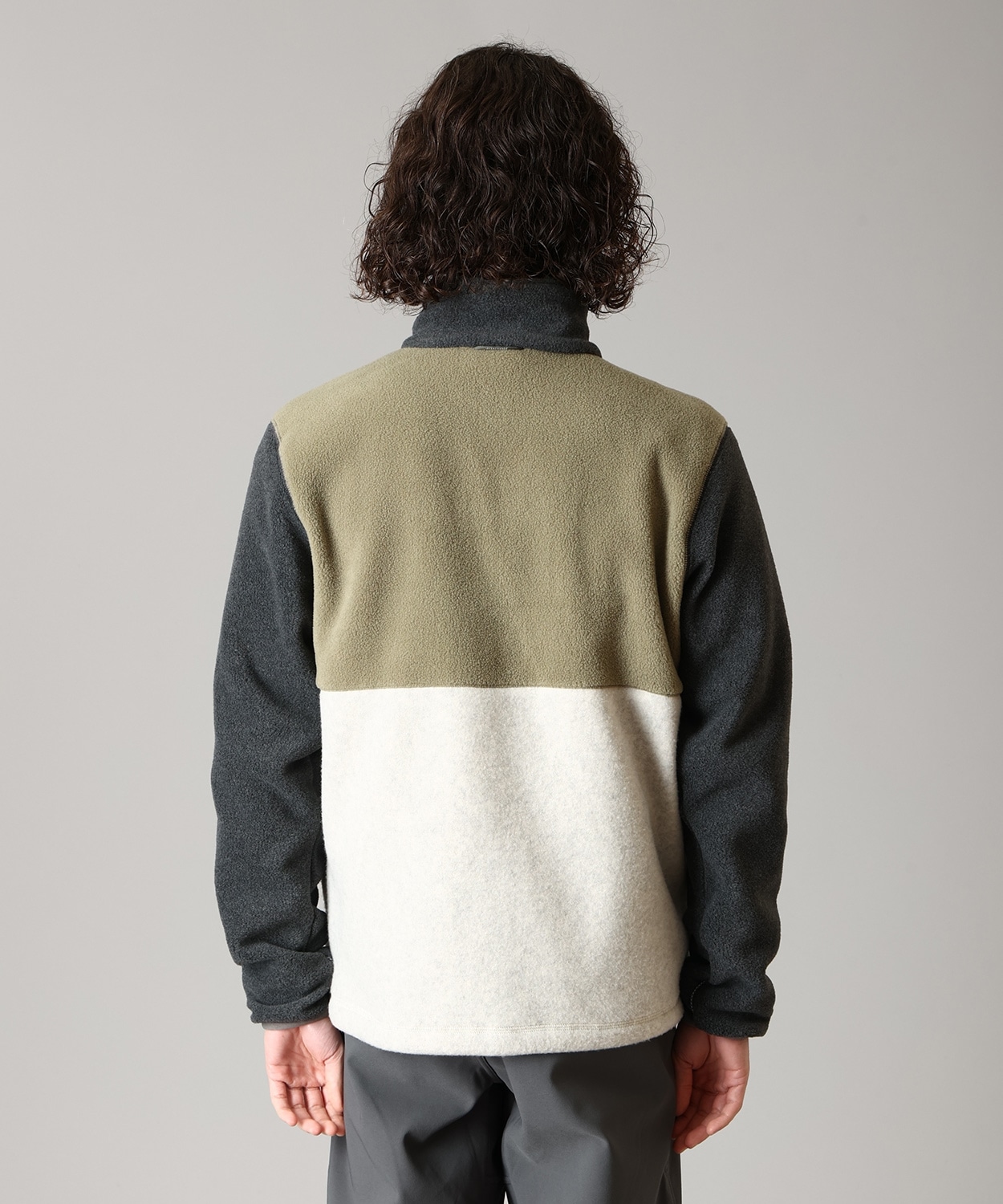 397Stone Green Herringbone