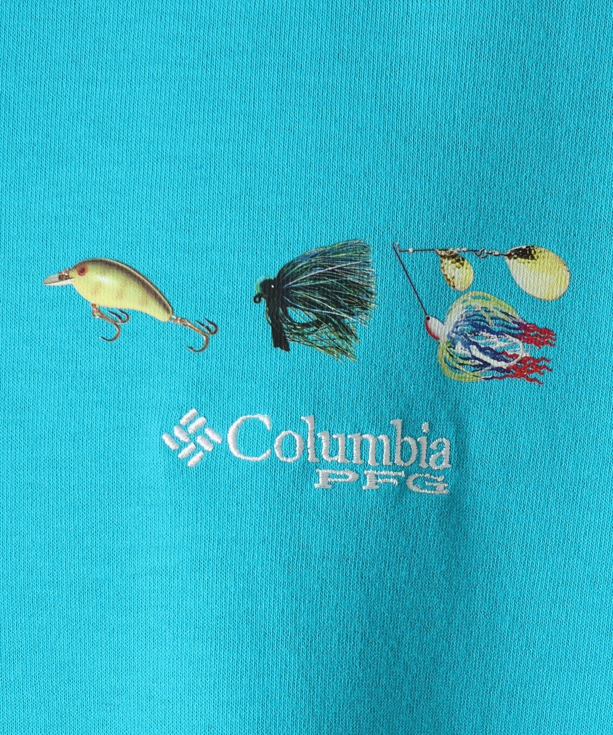 443Ocean Teal Front Print