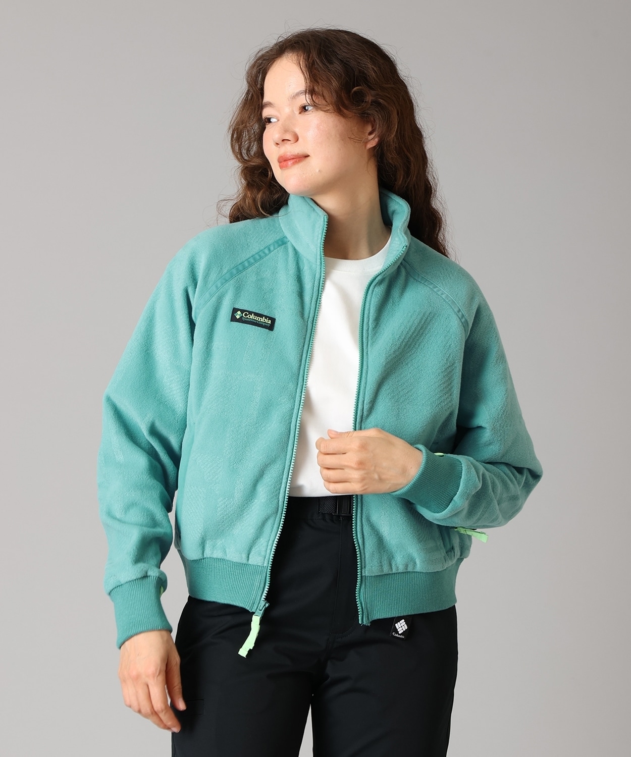 330Teal Plaidpatch Deboss