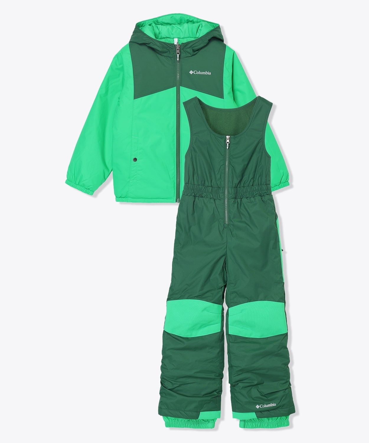 ダブルフレークIIセット(キッズ)(XXS Dark Lime Rain Forest