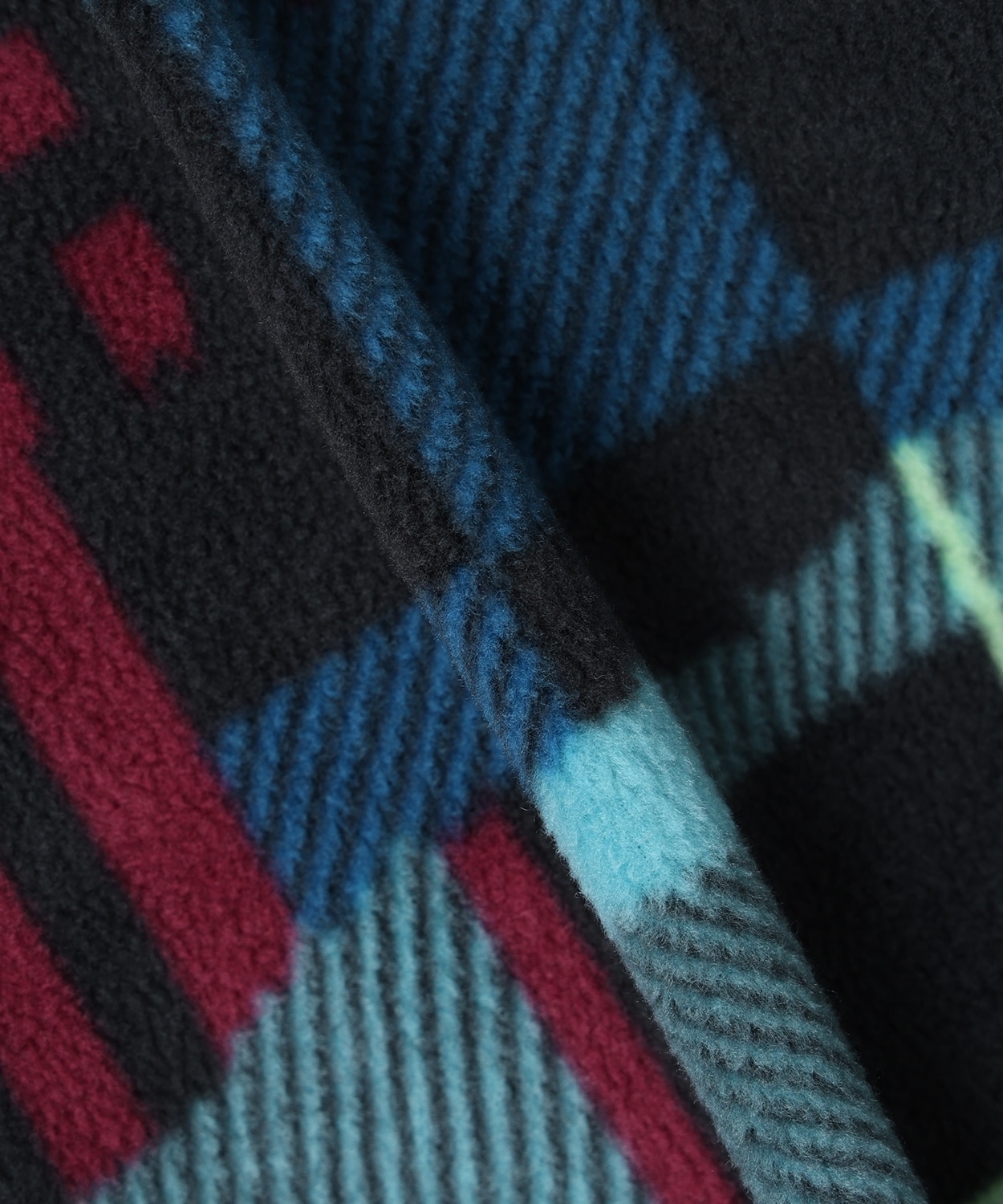 329Teal Plaidpatch Black