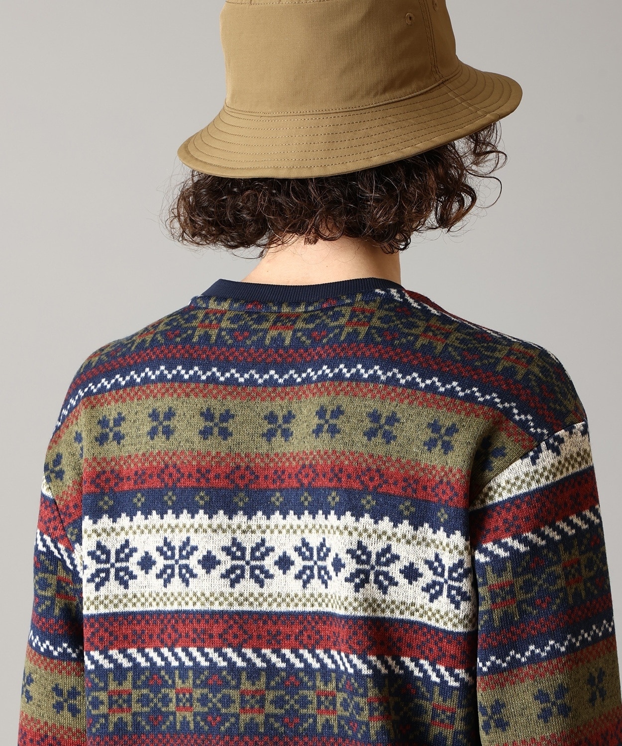 465Collegiate Navy Multi Pattern