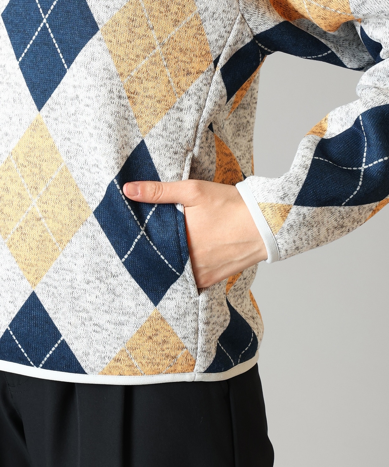 021Cool Grey Heather Pattern
