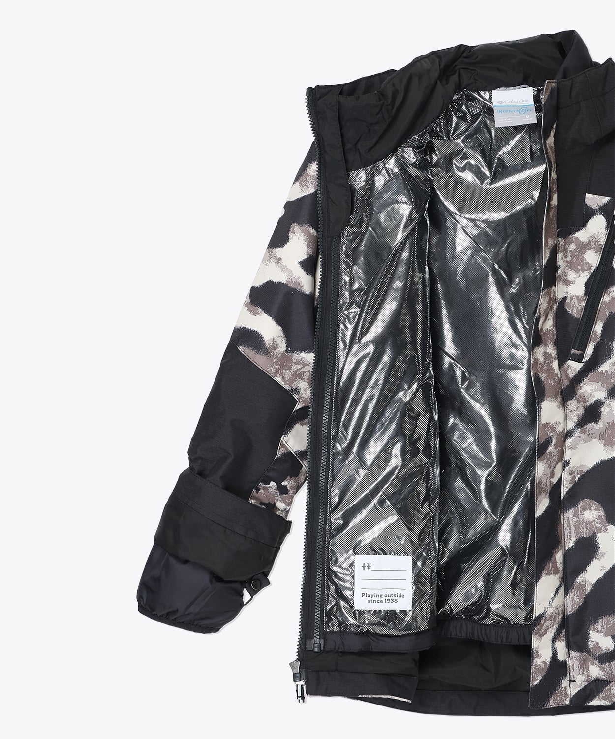 027Flint Grey Wildimprints Black