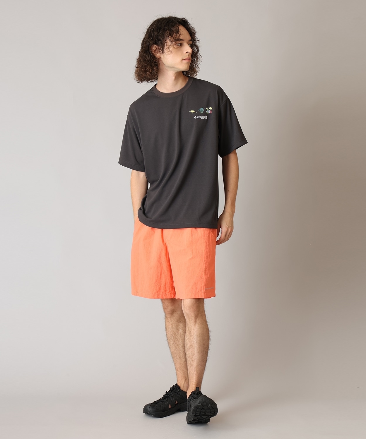 011Shark Front Print