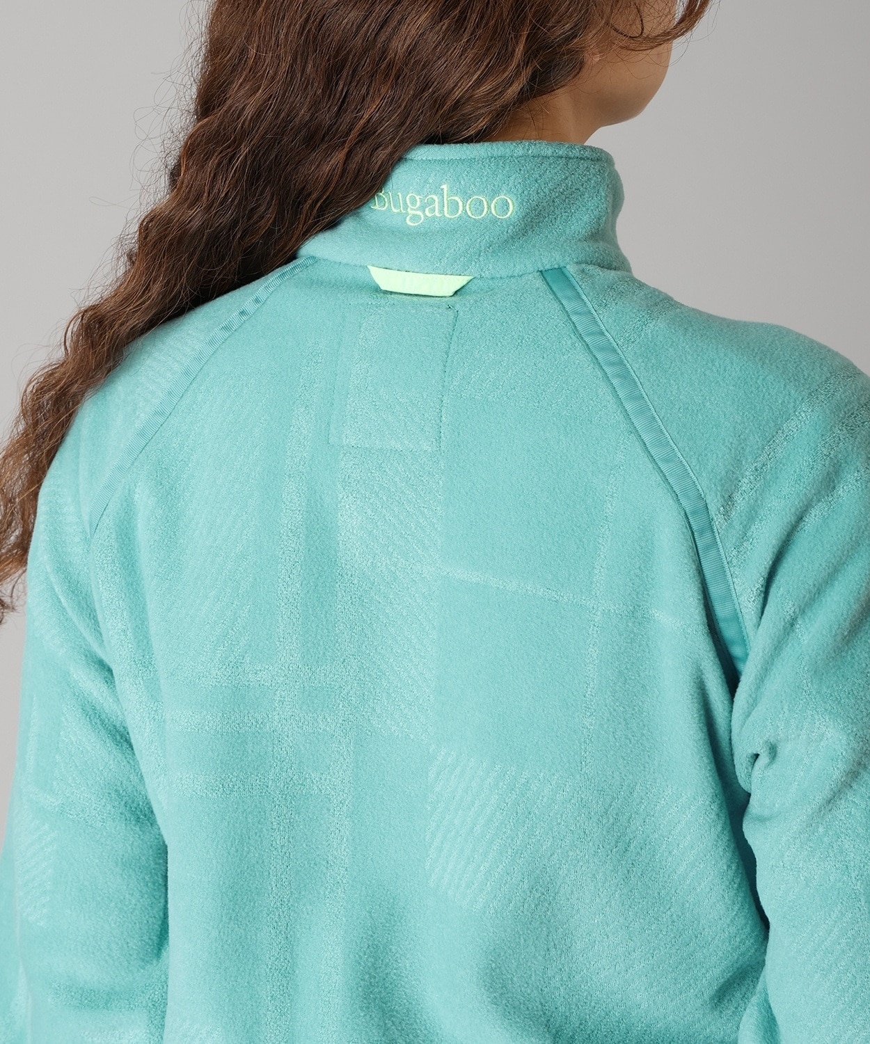 330Teal Plaidpatch Deboss