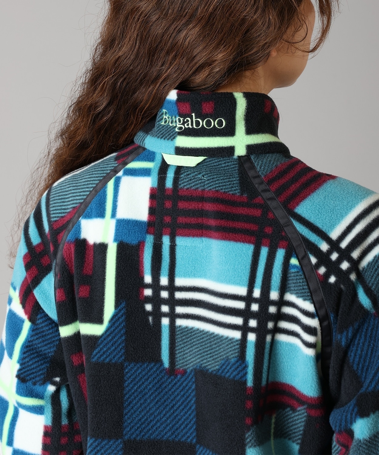 331Teal Plaidpatch Black