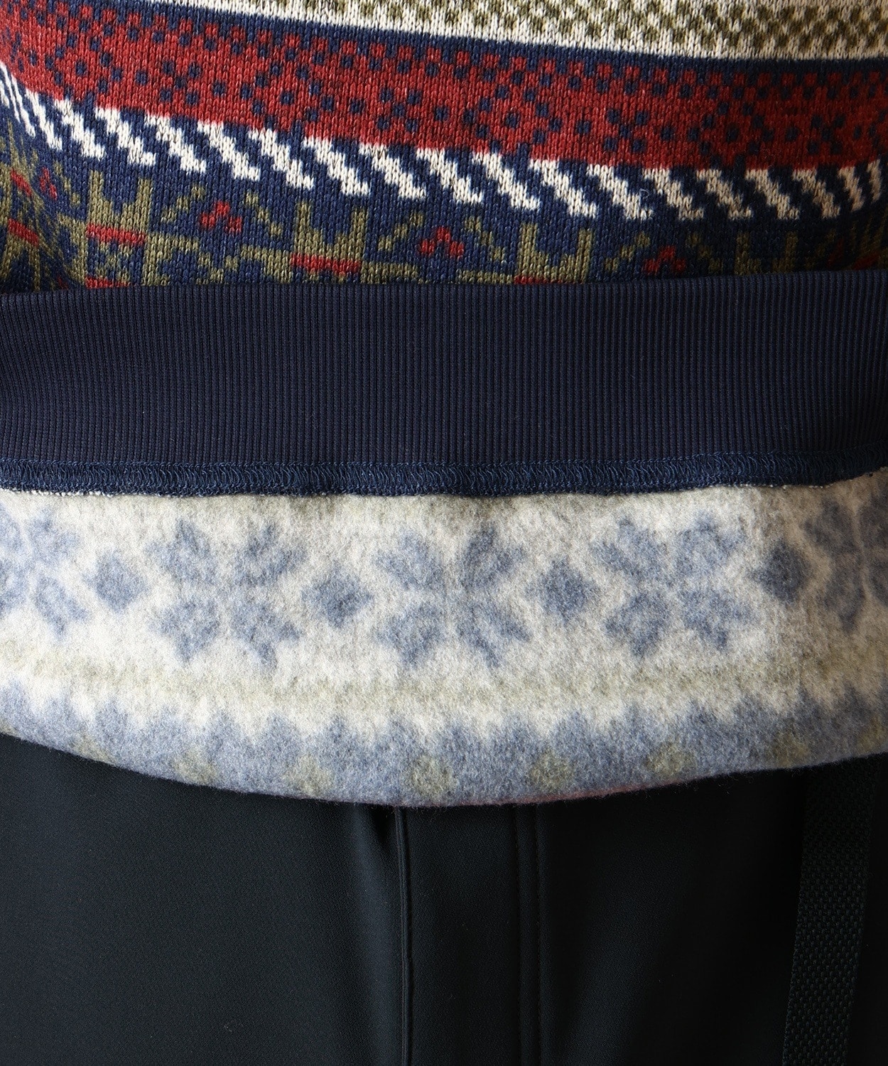 465Collegiate Navy Multi Pattern