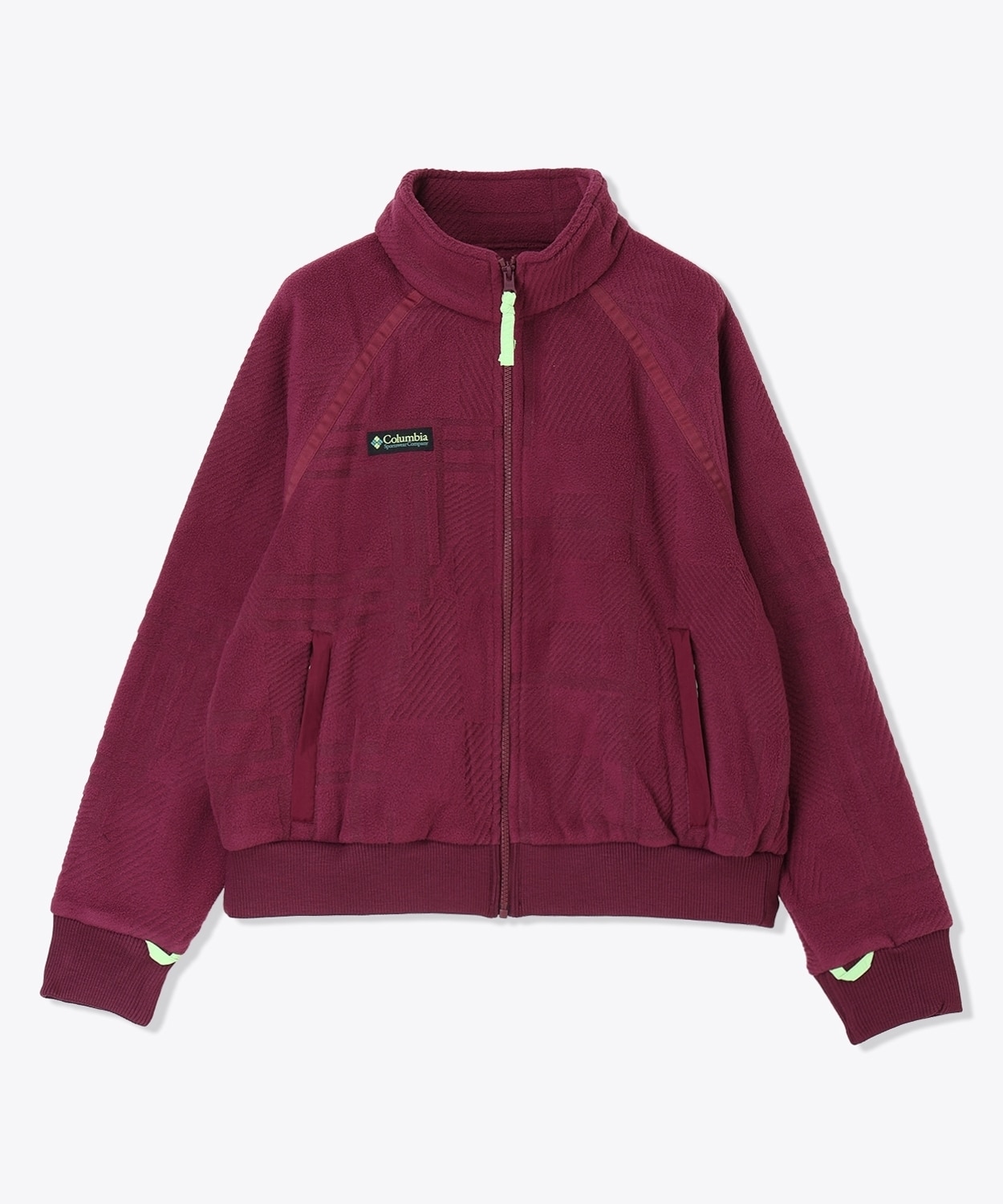 616Marionberry Plaidpatch Deboss