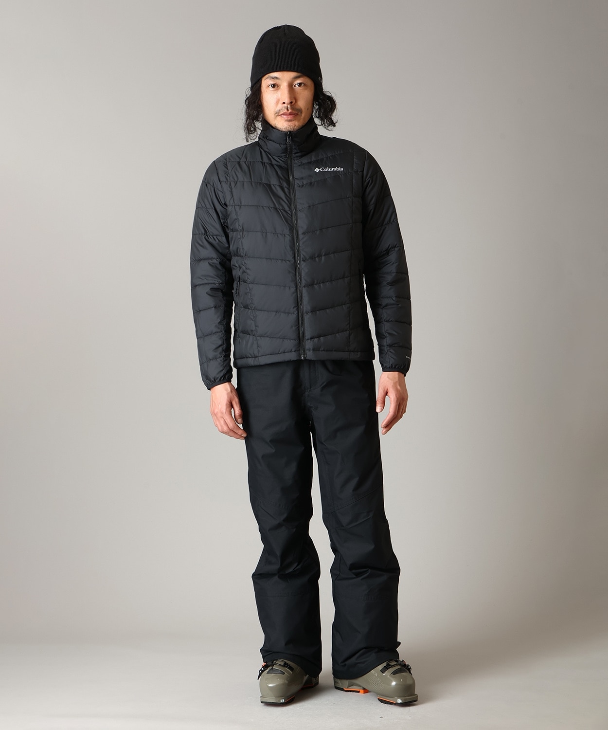 027Flint Grey Black