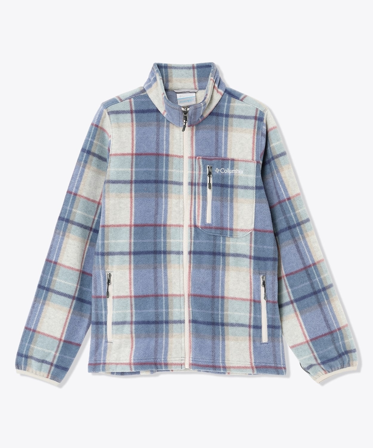508Bluebell Plaid Print