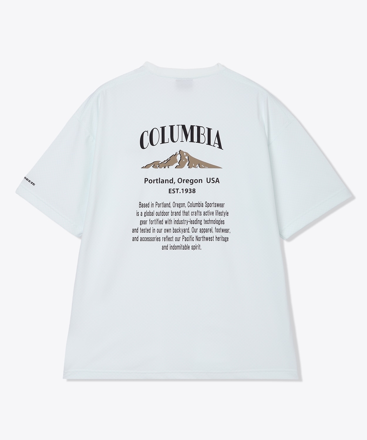 100White Back Print