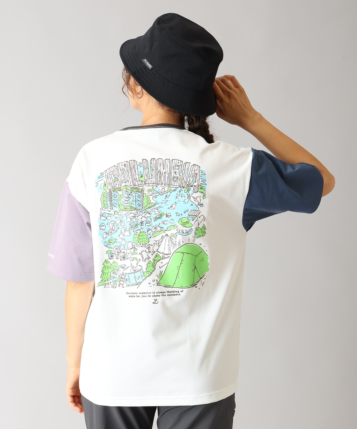 128Sea Salt Multi Seseragi Print