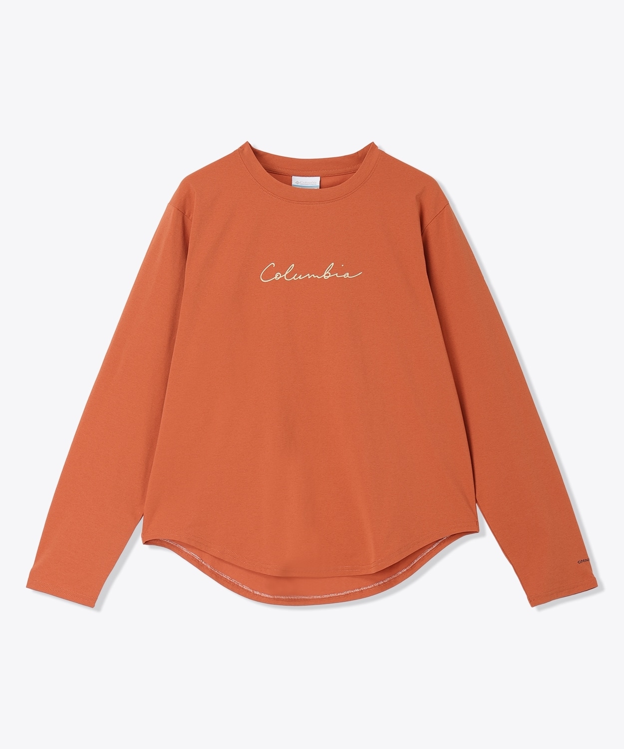 ウィメンズフィットトゥーハイクロングスリーブクルー(S Teak Brown