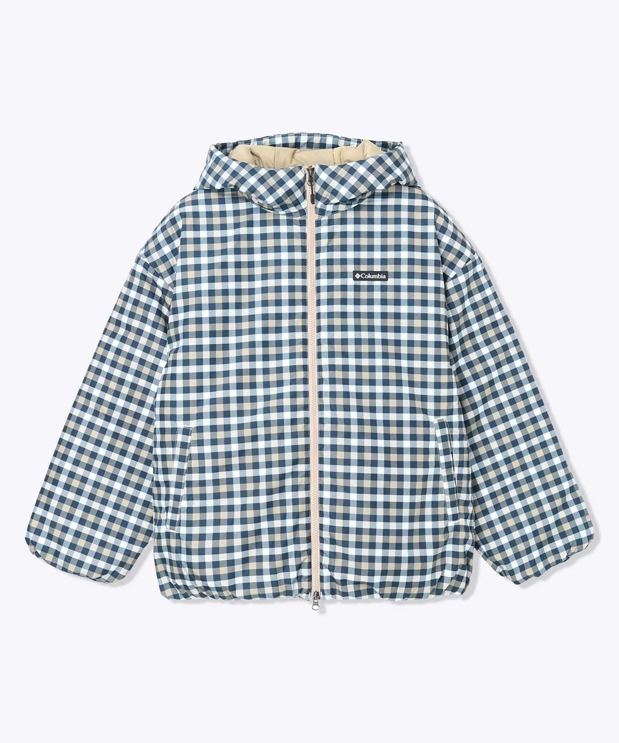 425Columbia Navy Plaid