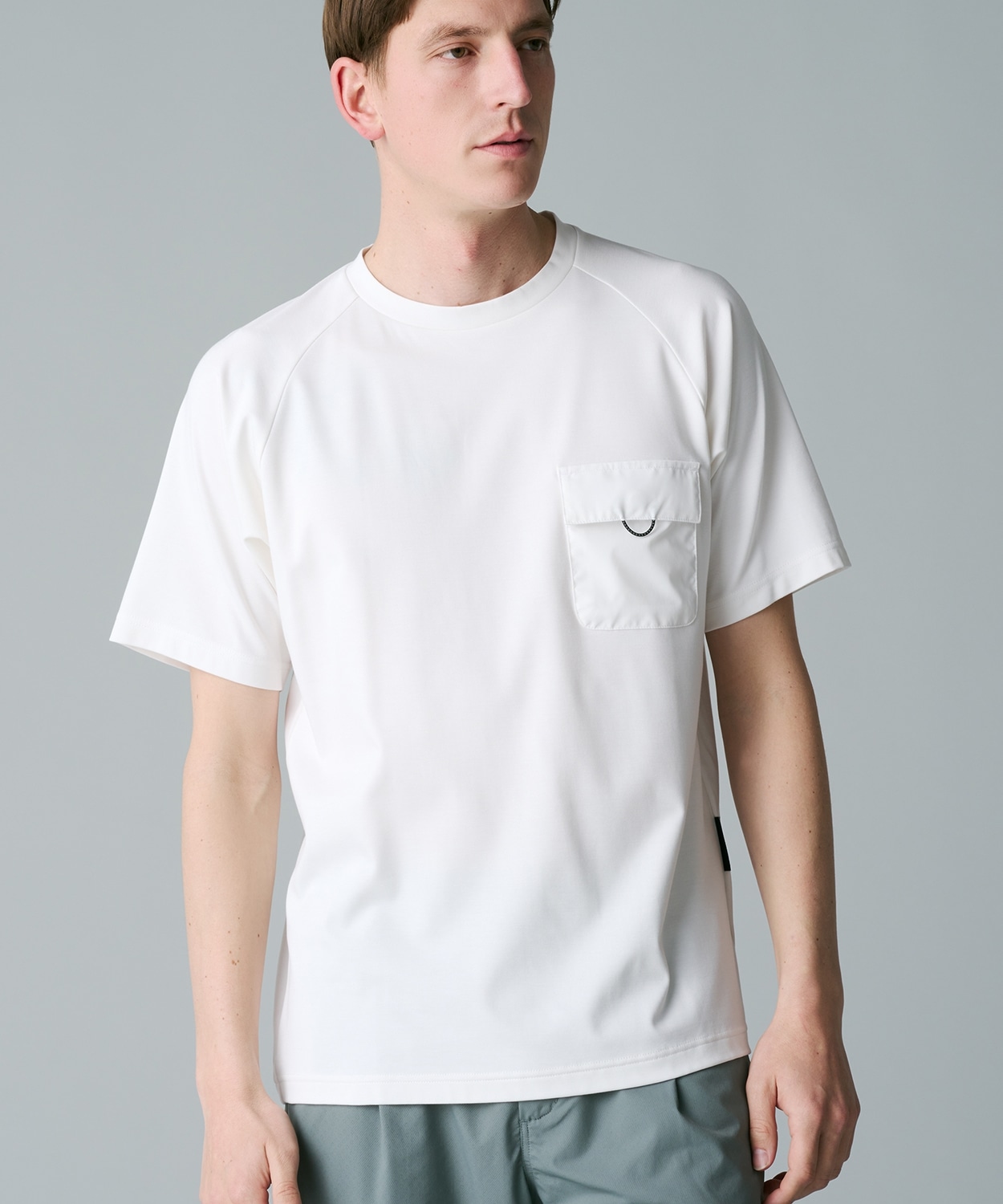 COLUMBIA BLACK LABEL】ドライウェルストリームショートスリーブクルー  