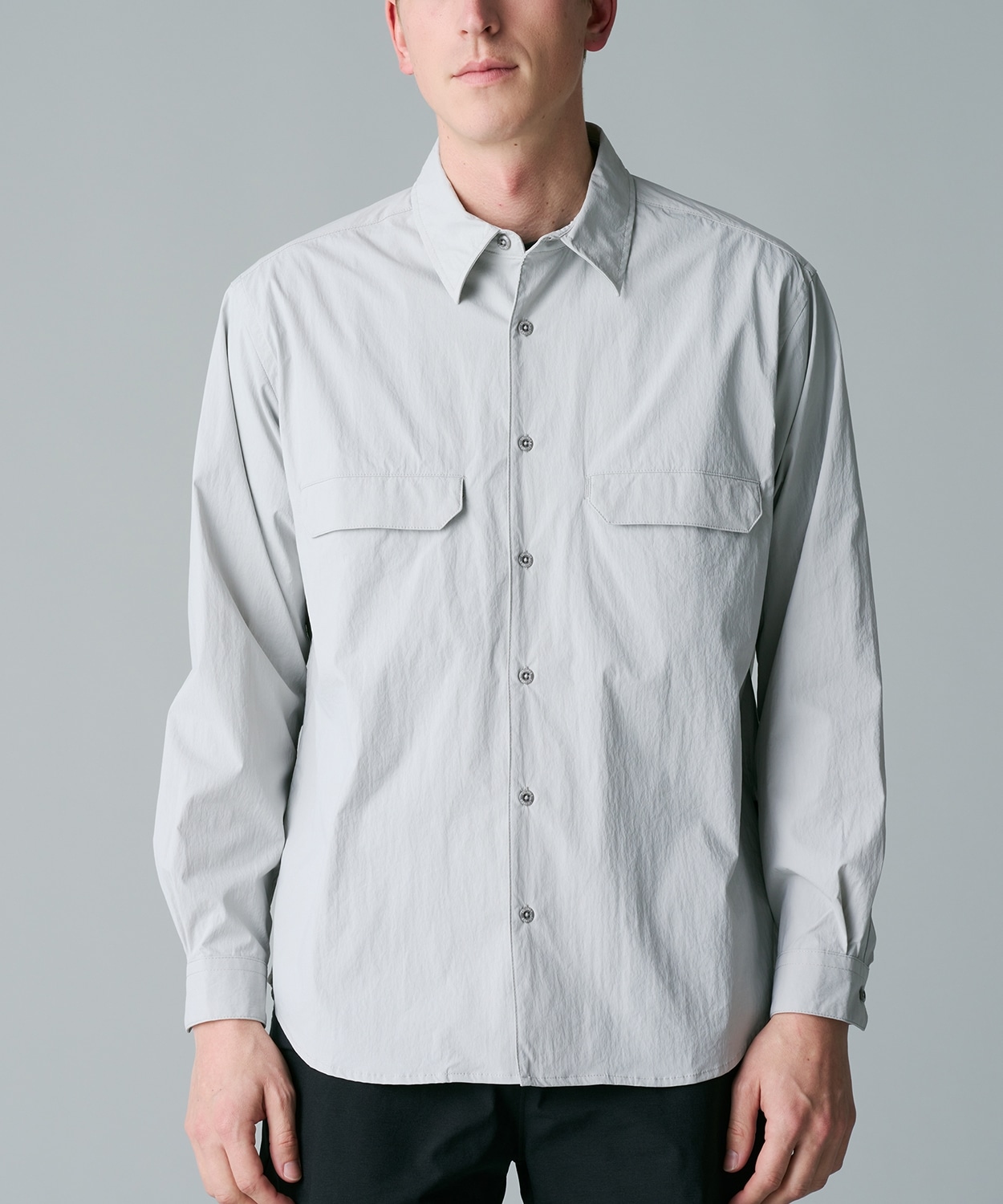 COLUMBIA BLACK LABEL】スペクターリムロングスリーブシャツ(S Grey  