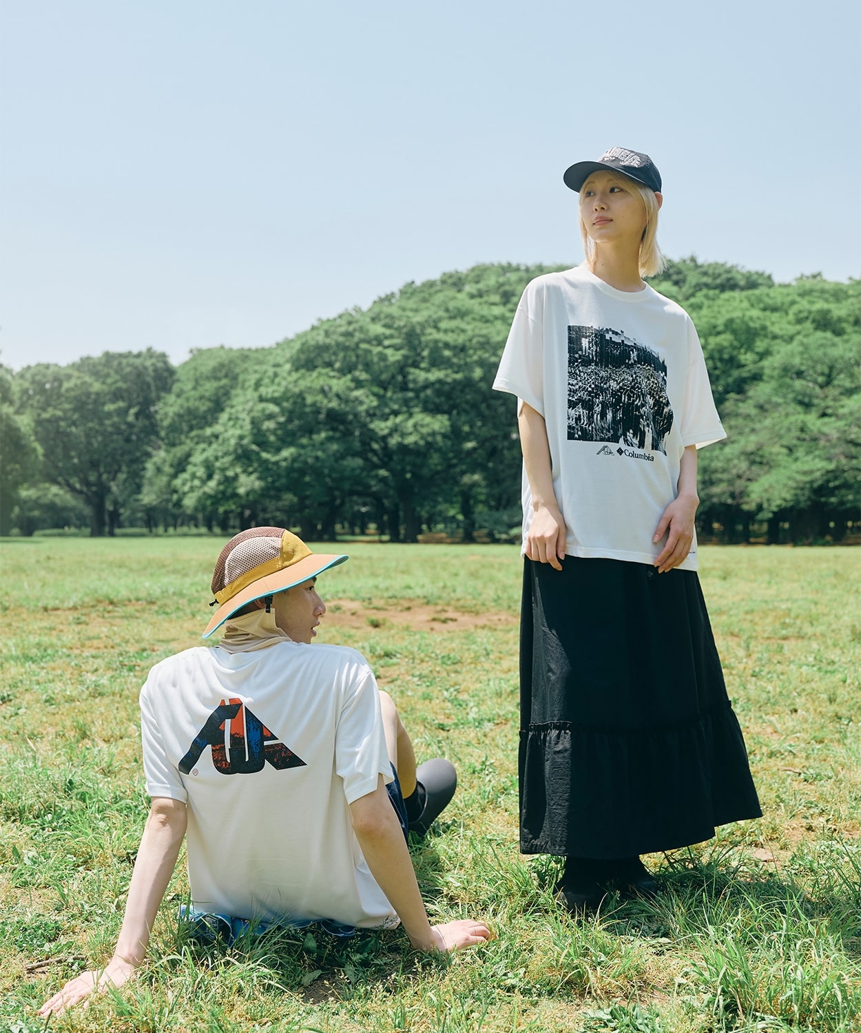 リーレナウングラフィックショートスリーブTシャツ(S Sea Salt Logo