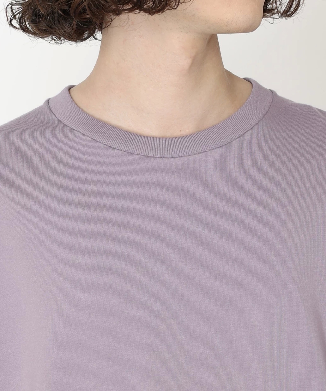 ミラーズクレストロングスリーブグラフィックTシャツ Shale Purple XL