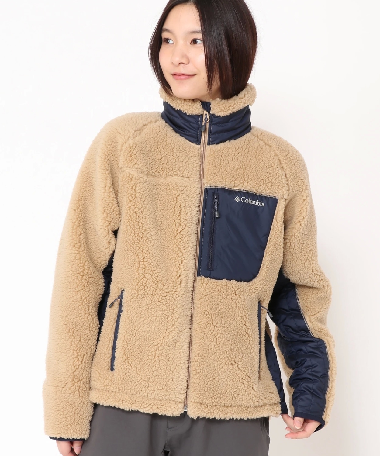 Brown/Beige M discount 96% Promod blazer WOMEN FASHION Jackets Embroidery 