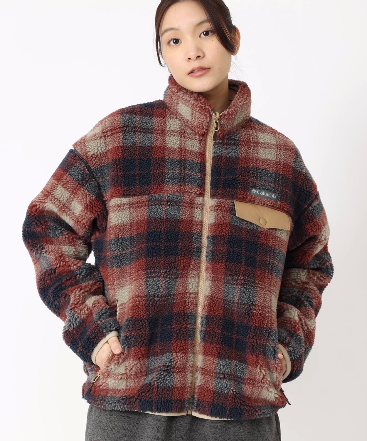 ウィメンズシカゴアベニューパターンリバーシブルジャケット(S Tusk