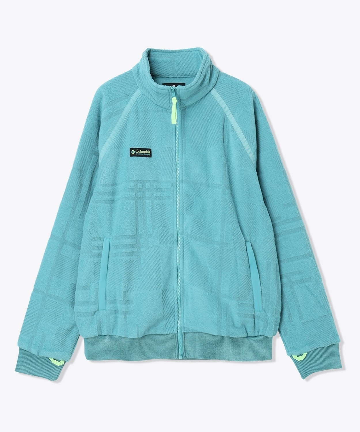 330Teal Plaidpatch Burnout