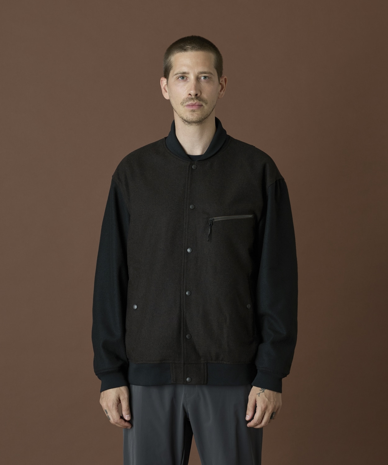 COLUMBIA BLACK LABEL】グレイブラッシュジャケット(S Cordovan