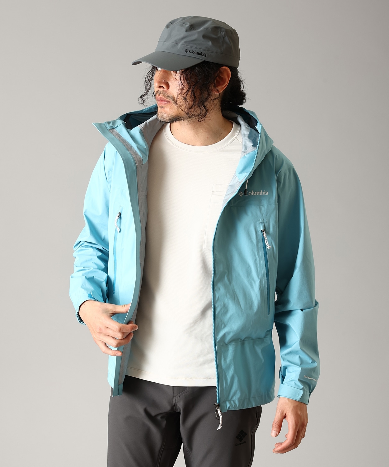 Columbia コロンビア マウンテンズアーコーリングⅤジャケット 25ss マウンテンズアーコーリングⅤジャケット(XS Vintage Blue