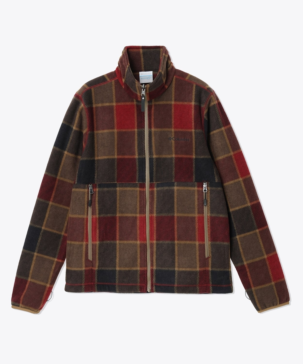 664Red Jasper Color Block Print