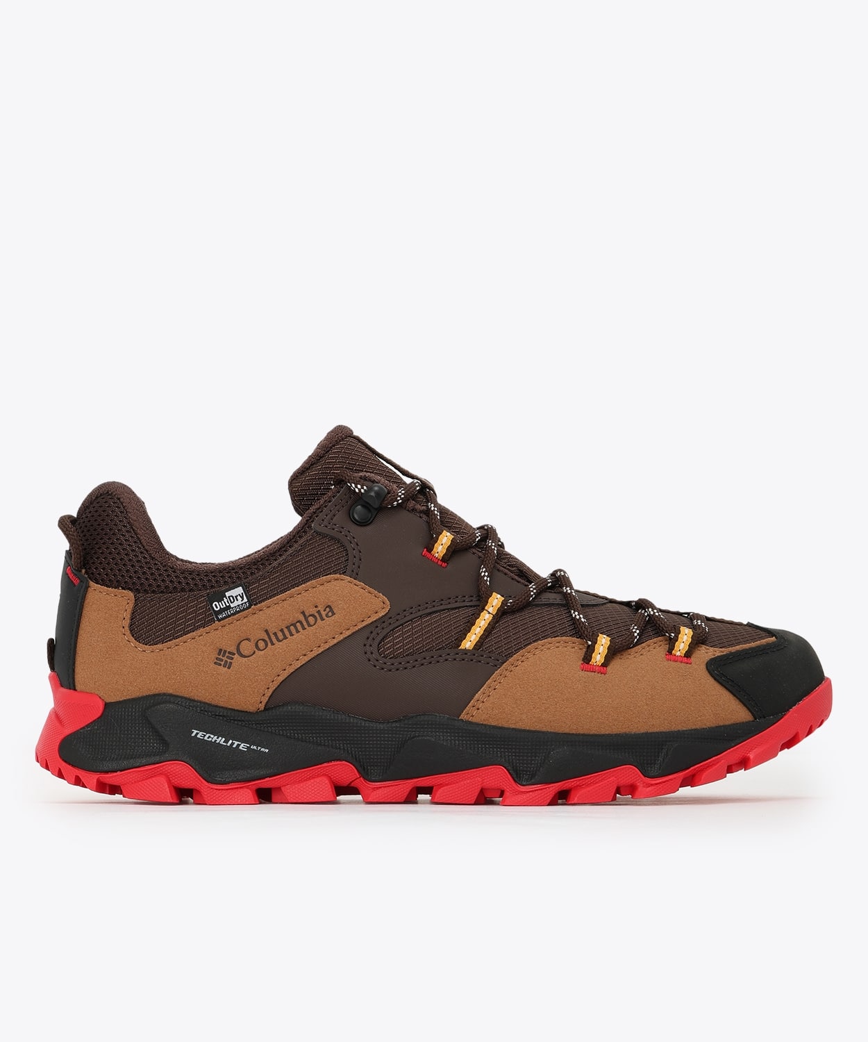 コロンビア シフトアウトドライロウ　YL0745 50トレッキング セイバー シックス ロー アウトドライ(メンズ)(25 Bark Red Spark