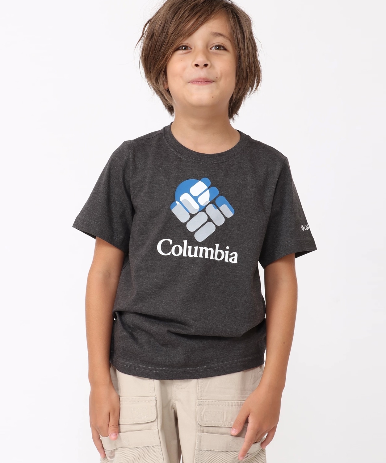 バレークリークショートスリーブグラフィックTシャツ(XXS Shark Hthr, Gemscape Graphic)│コロンビア(Columbia )公式通販サイト