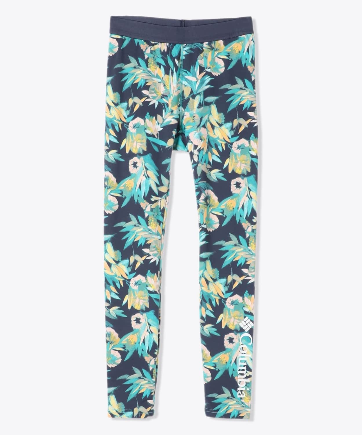 ウィメンズコロンビアハイクレギンス(S Bright Aqua, Wisterian, White Logo)│コロンビア(Columbia )公式通販サイト
