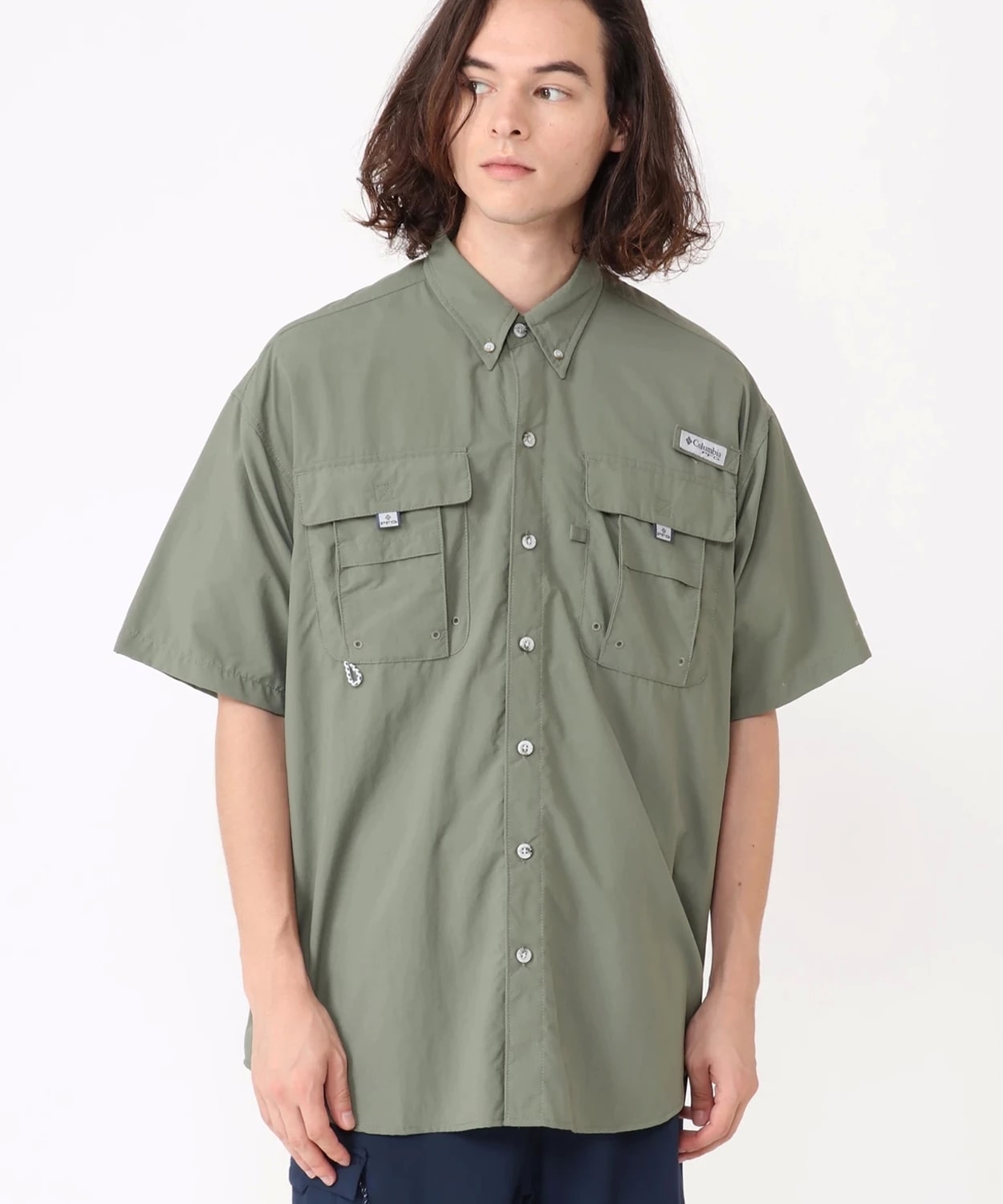 コロンビア 半袖シャツ メンズ Columbia PFG バハマシャツ 釣り