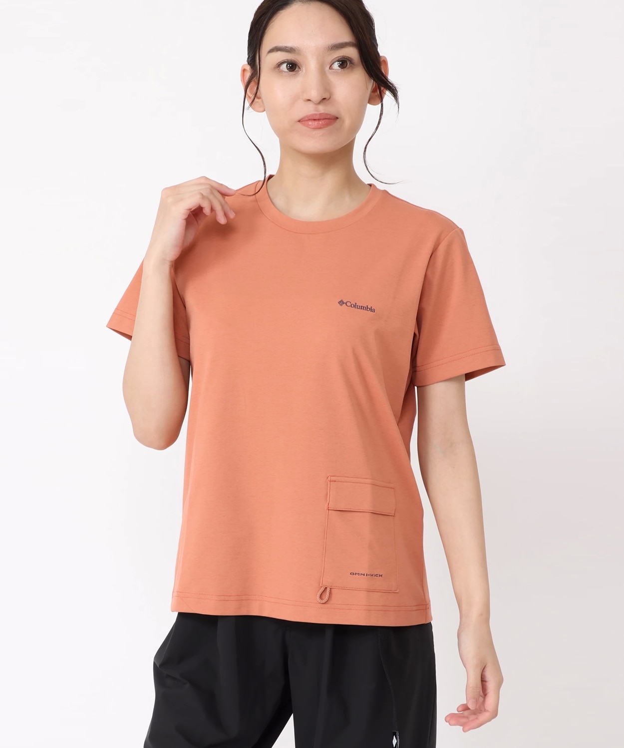 ウィメンズマウンテンズアーコーリングショートスリーブTシャツ