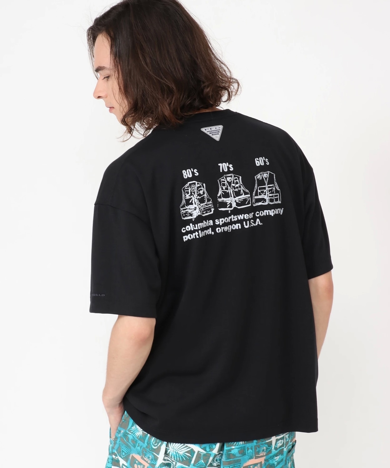 バーンノーベルショートスリーブTシャツ(S Black)│コロンビア(Columbia)公式通販サイト