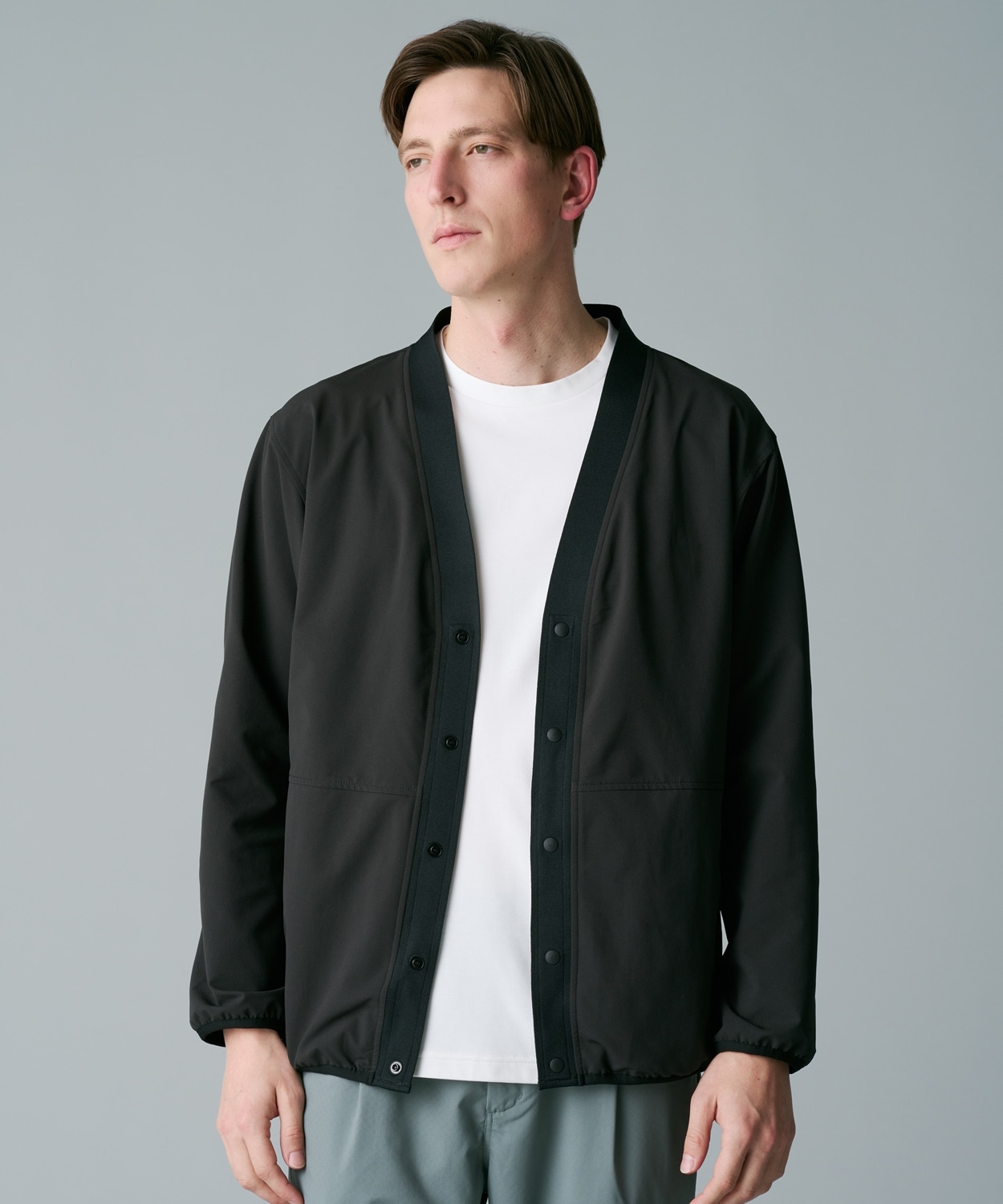 COLUMBIA BLACK LABEL】フェザーヘイツカーディガン(S City Grey