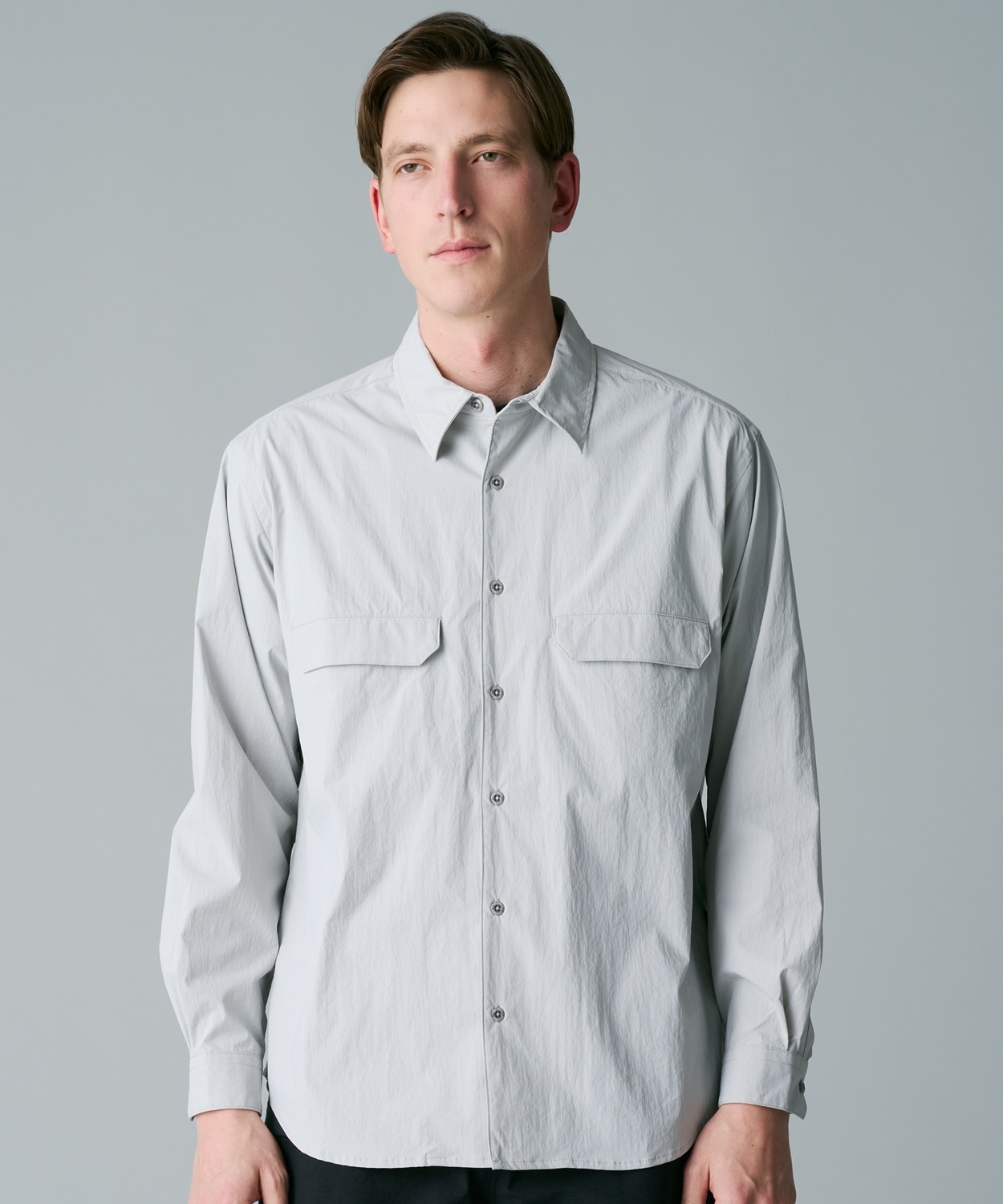 COLUMBIA BLACK LABEL】スペクターリムロングスリーブシャツ(S Grey 