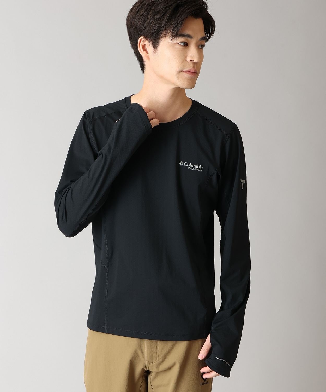 モデル　身長：181cm　着用サイズ：M