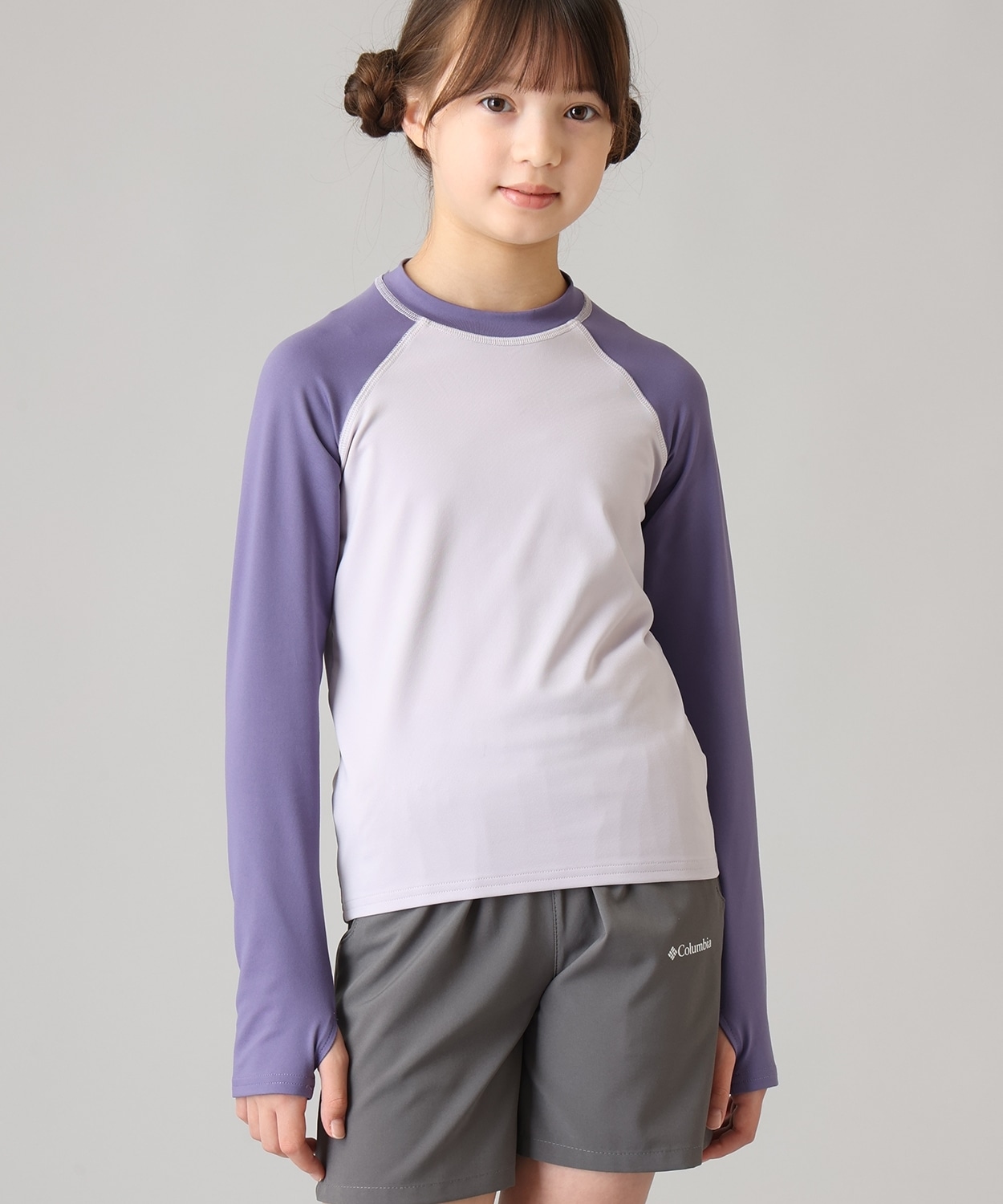 モデル　身長：136cm　着用サイズ：S