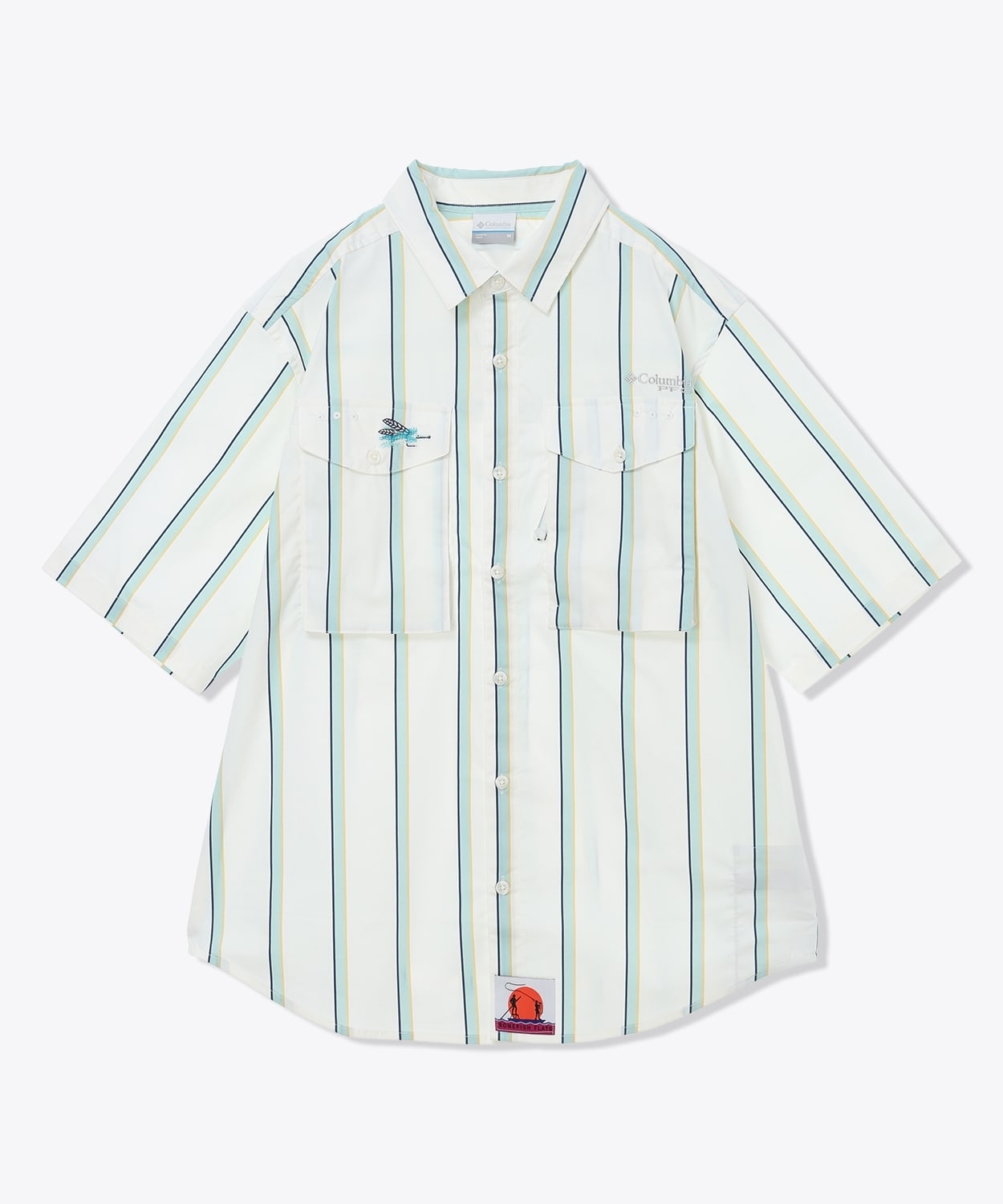 100White Bonefish Flats Stripe