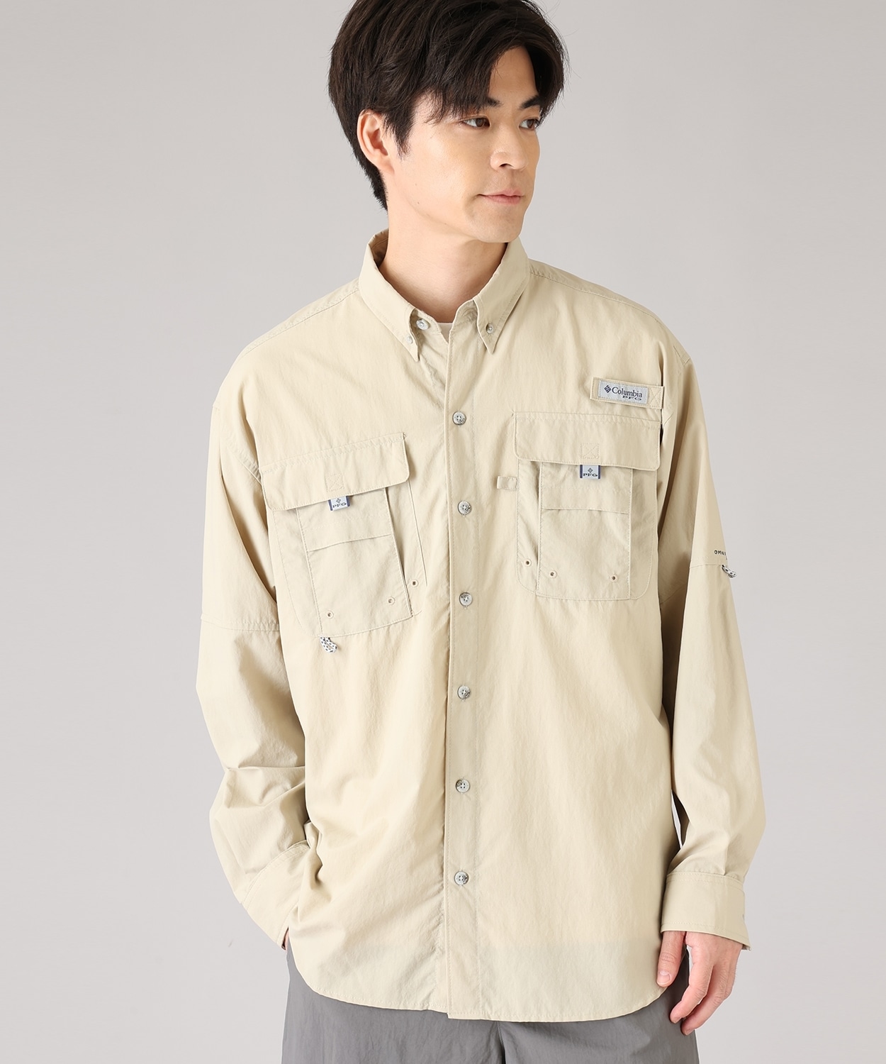 モデル　身長：181cm　着用サイズ：M